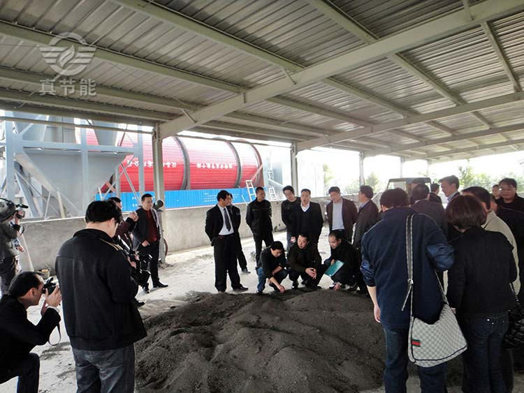 真節(jié)能客戶上門實地考察,試驗物料
