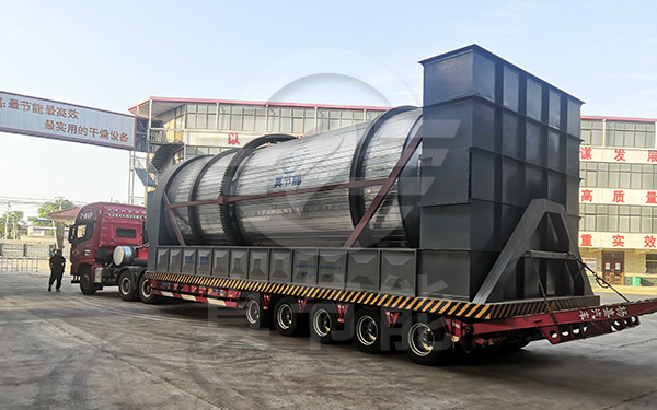 化工污泥烘干設備運輸發貨 化工污泥烘干設備運輸發貨